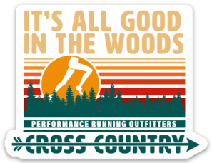 ALL GOOD IN WOODS XC DECAL