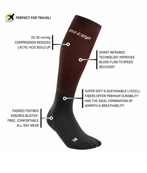 WOMEN'S INFRARED RECOVERY COMPRESSION SOCKS